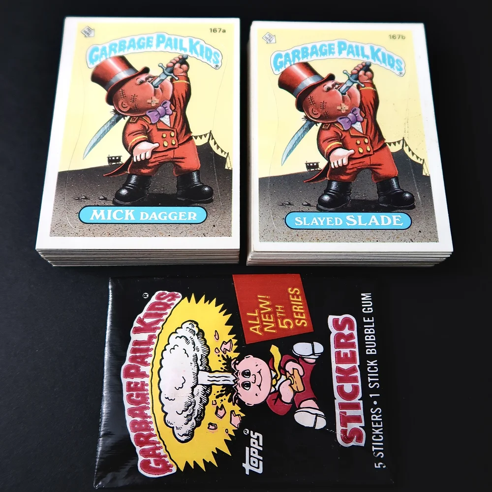 5th Series Complete Variation Base Set - 1986 — GPK & WACKY WAREHOUSE